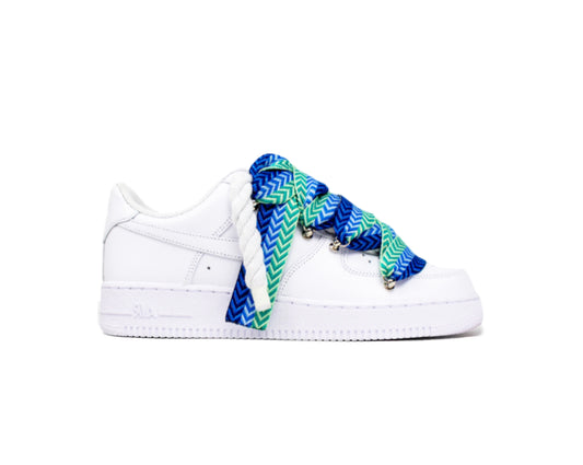 Nike Air Force 1 Low White - Biele Rope Šnúrky x Lanvin laces