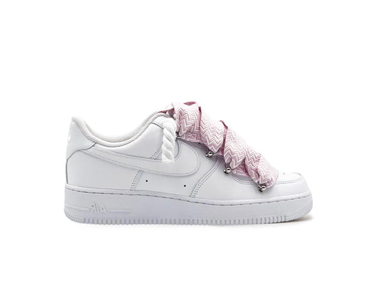 Nike Air Force 1 Low White - Biele Rope Šnúrky x Lanvin laces