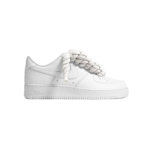 Nike Air Force 1 Low White - Biele Rope Šnúrky